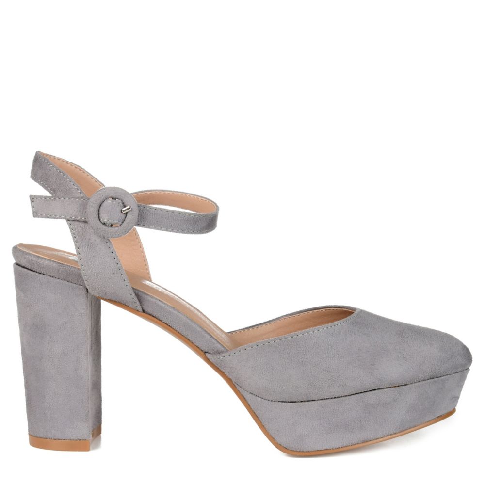 Grey Womens Roslynn Platform Pump Journee Collection Rack Room Shoes