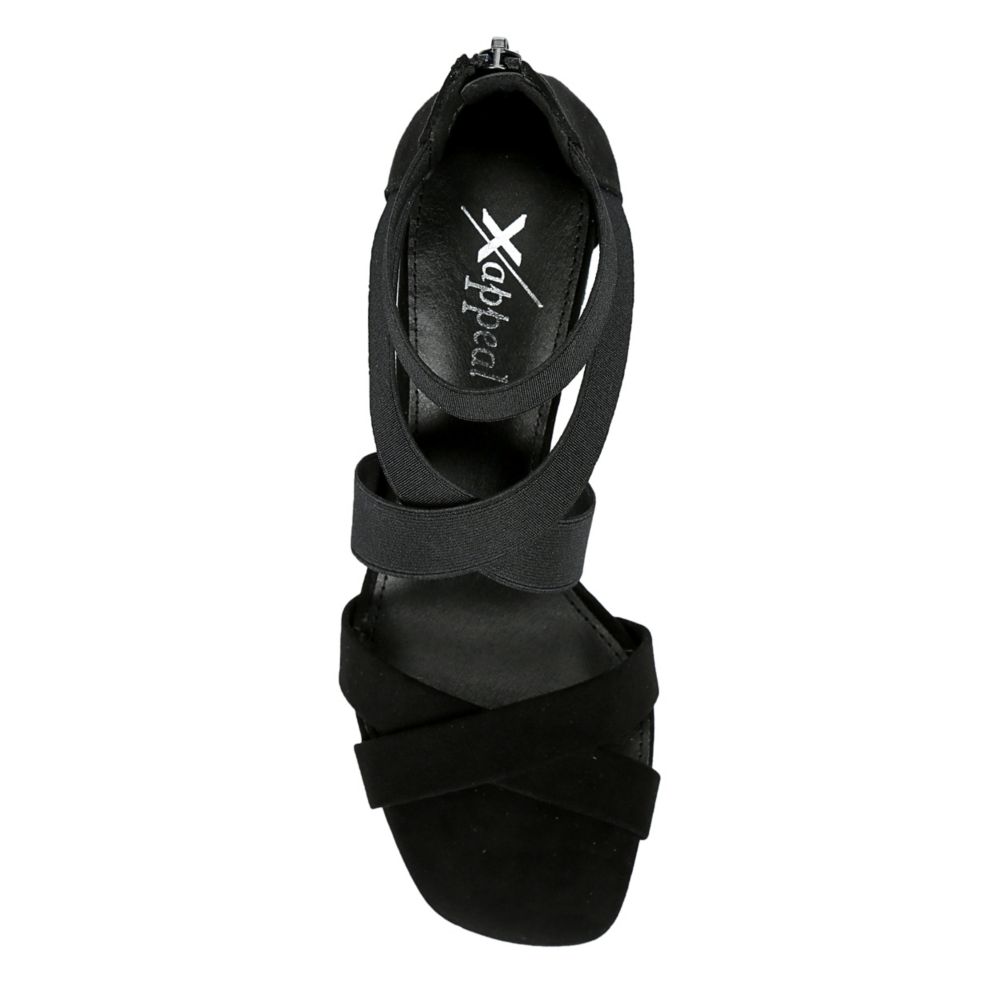 Black Xappeal Womens Elline Sandal Dress Sandals Rack Room Shoes