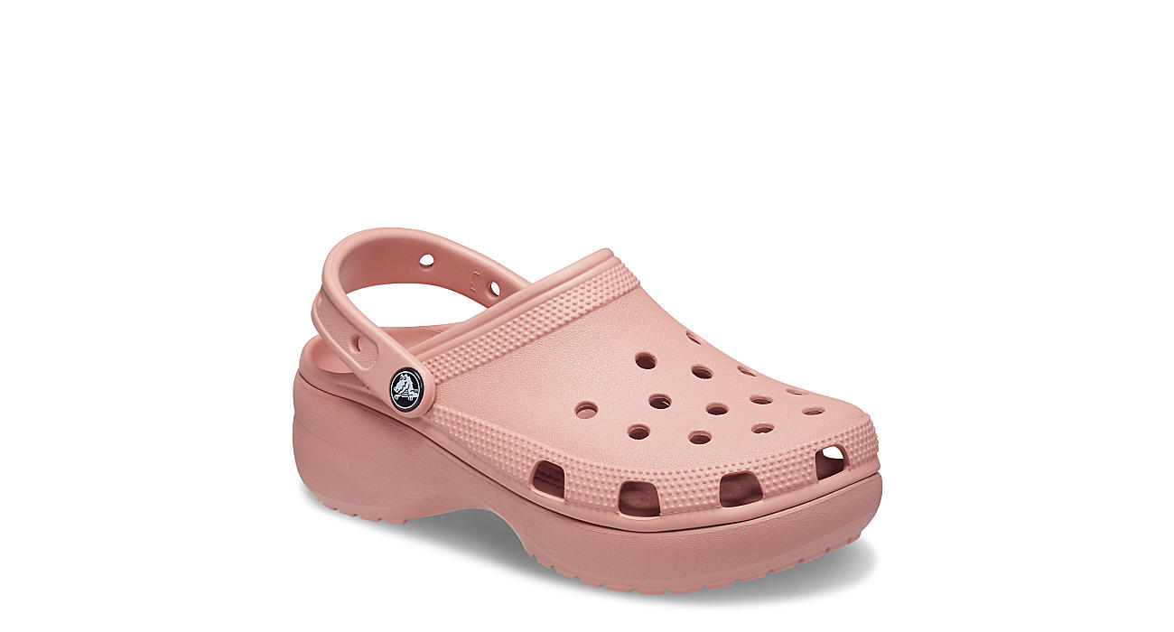 abort parti kranium Blush Platform Crocs | Sandals | Rack Room Shoes