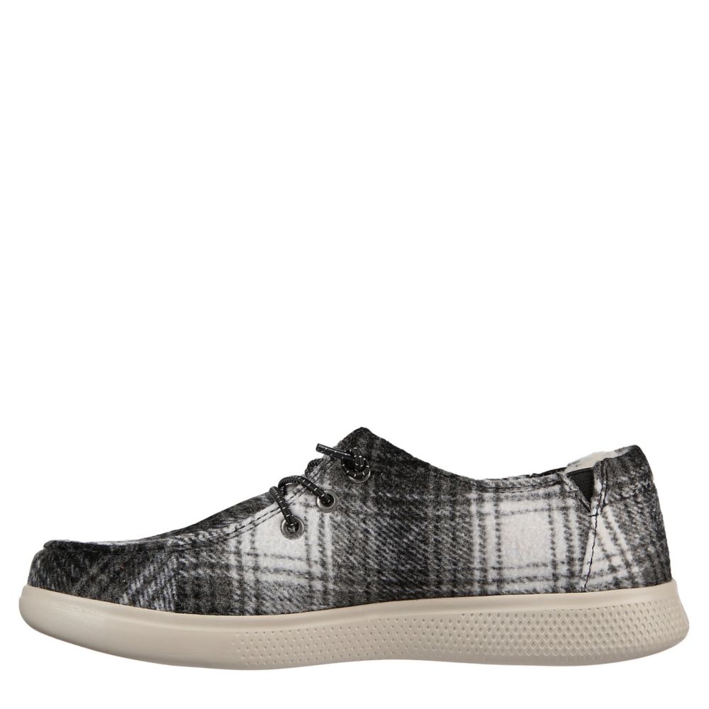 skechers plaid shoes