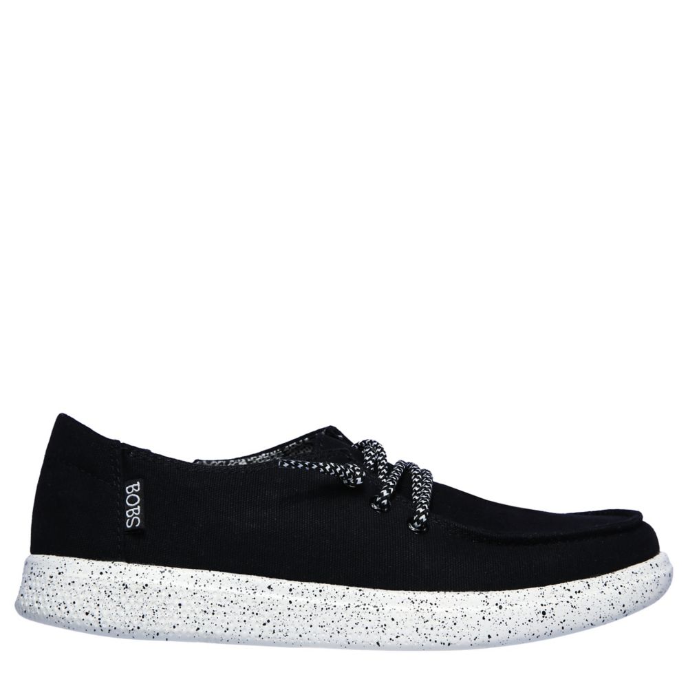 Black Bobs Womens Breeze New Discovery Flat | Casual | Rack Room Shoes