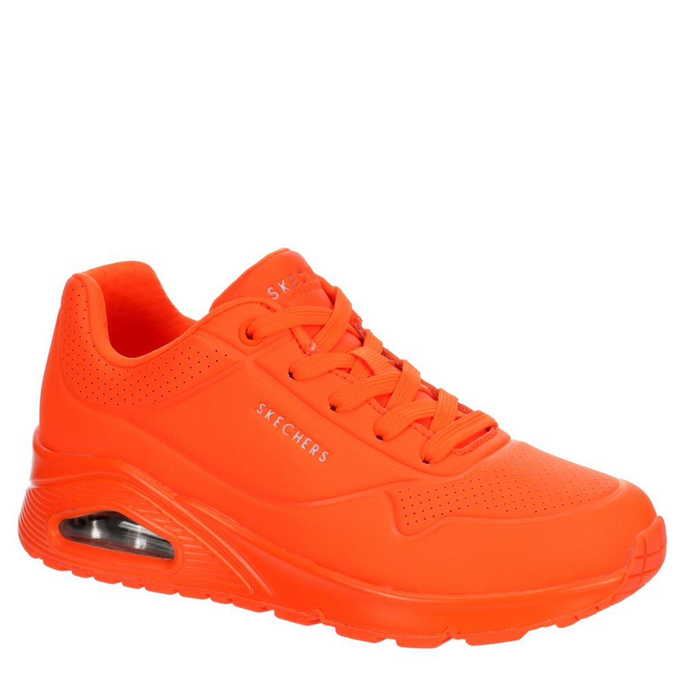Orange Skechers Sneaker | Monochrome Sneaker | | Rack Shoes