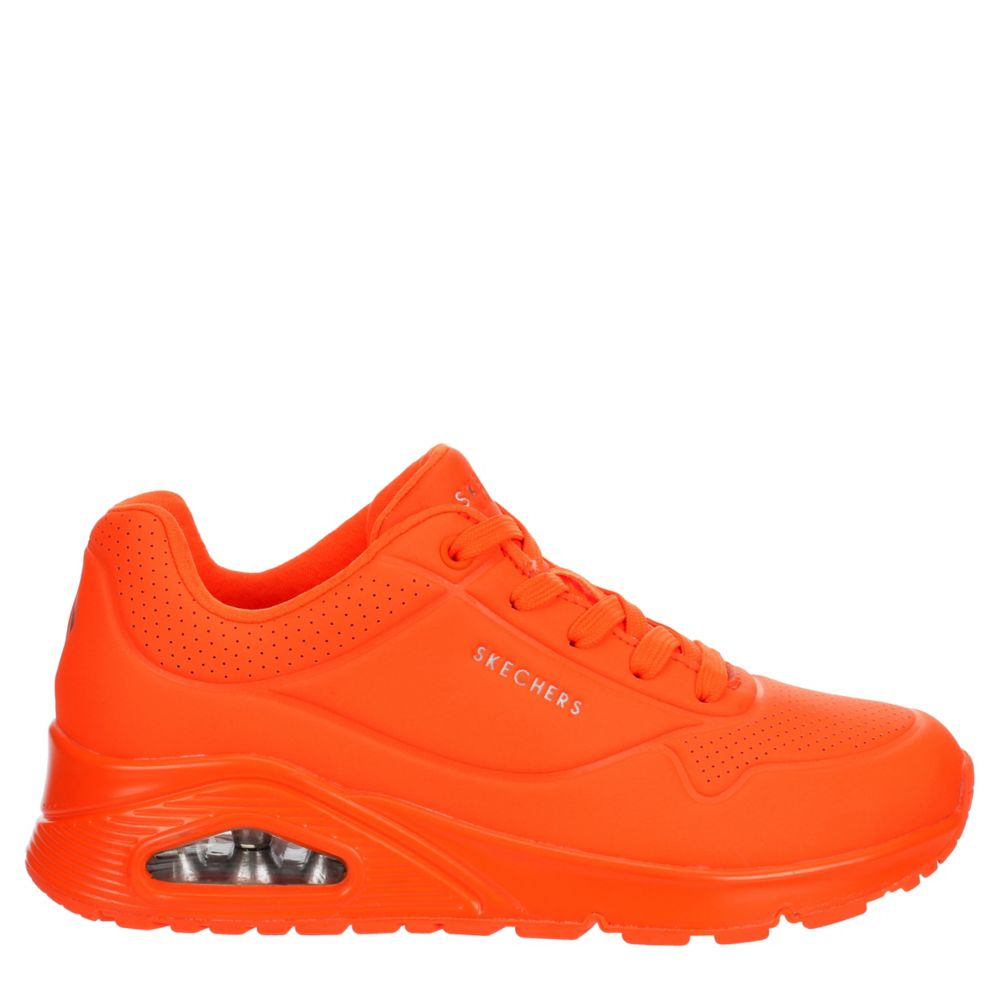 Skechers memory foam womens on sale orange