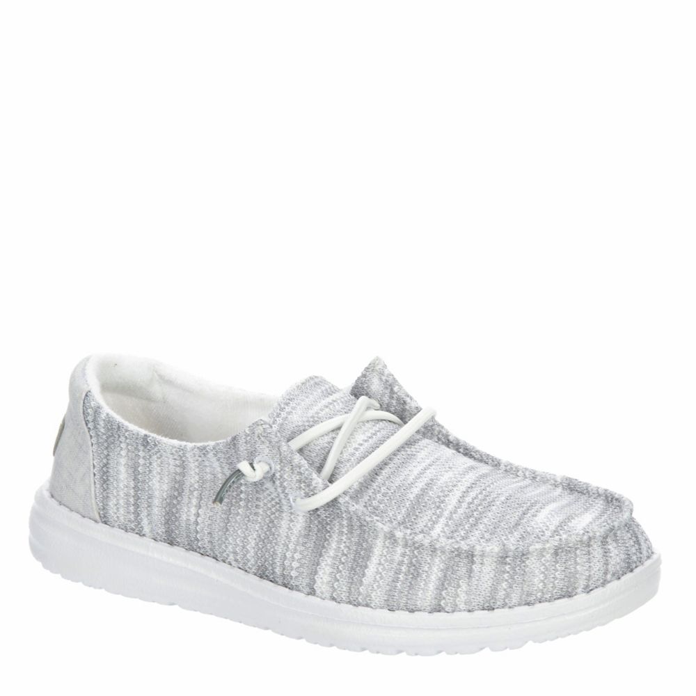 WOMENS WENDY KNIT SLIP ON SNEAKER