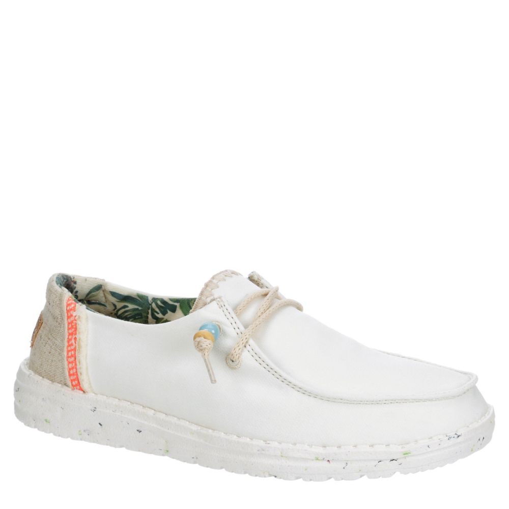 Off White Womens Wendy Slip On Sneaker | Heydude | Rack Room Shoes