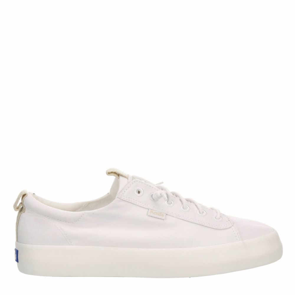 WOMENS KICKBACK SLIP ON SNEAKER WHITE