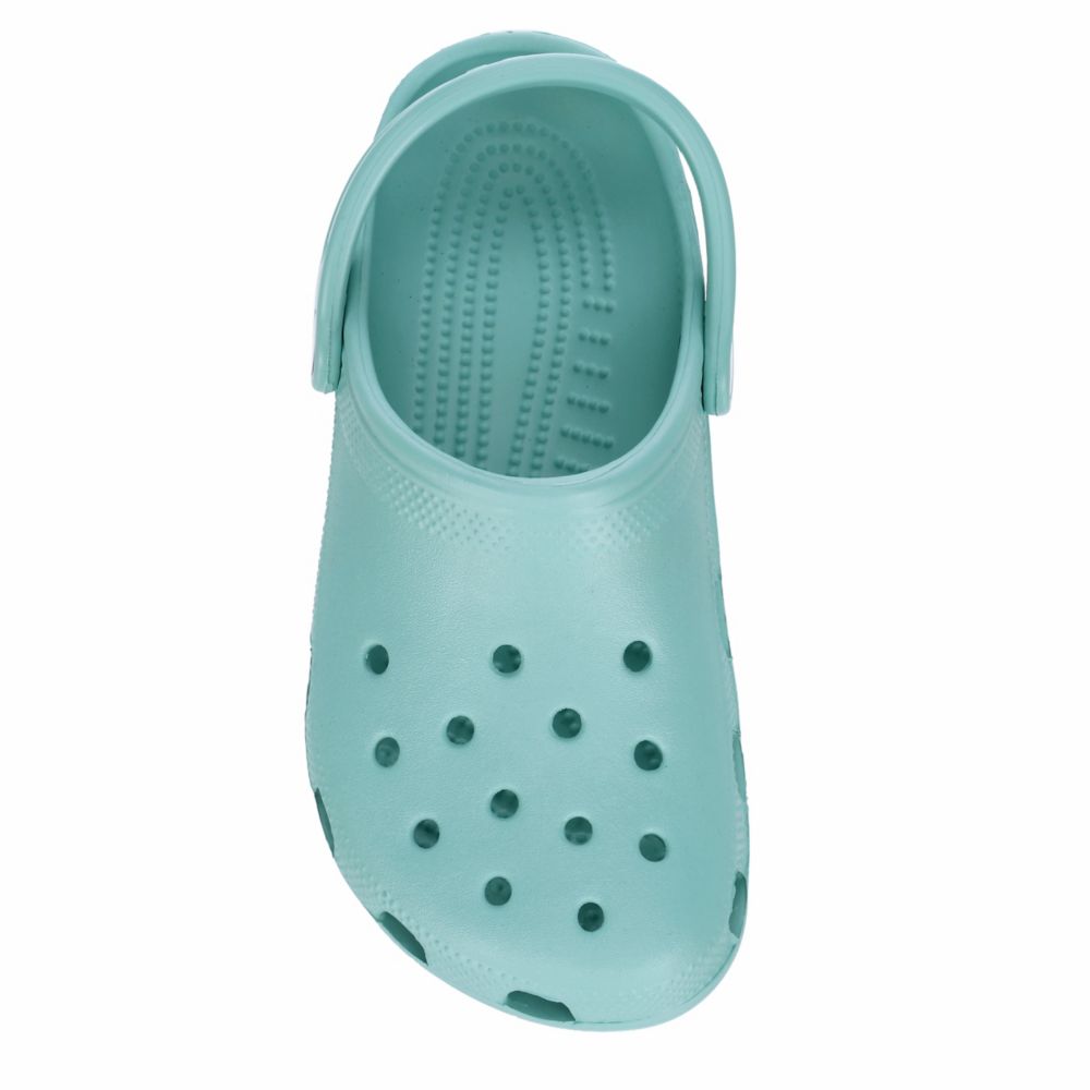 Mint blue sale crocs