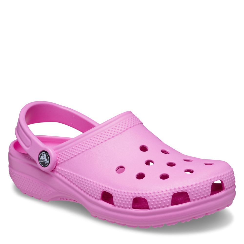 Bright Pink Crocs Womens Classic Clog | Sandals | Rack Room Shoes