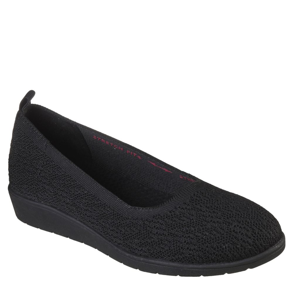 skechers stretch fit air cooled memory foam flats