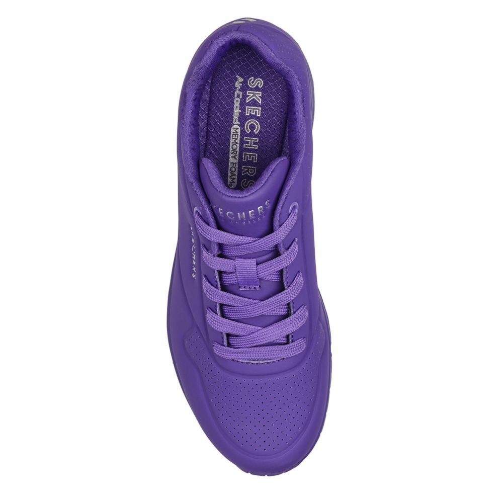 skechers purple tennis shoes