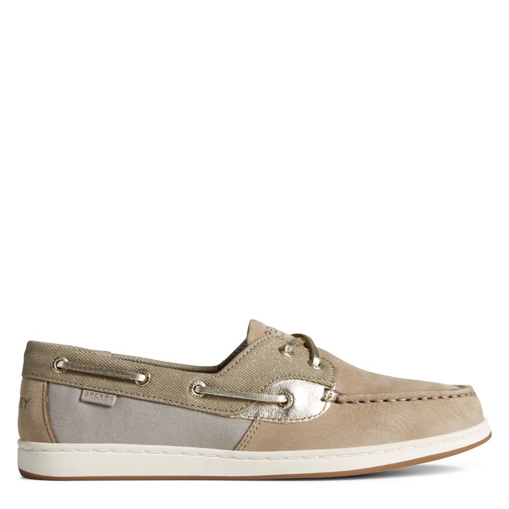 Taupe Sperry Womens 2-eye Shoe | Boat Shoes | Rack Room Shoes