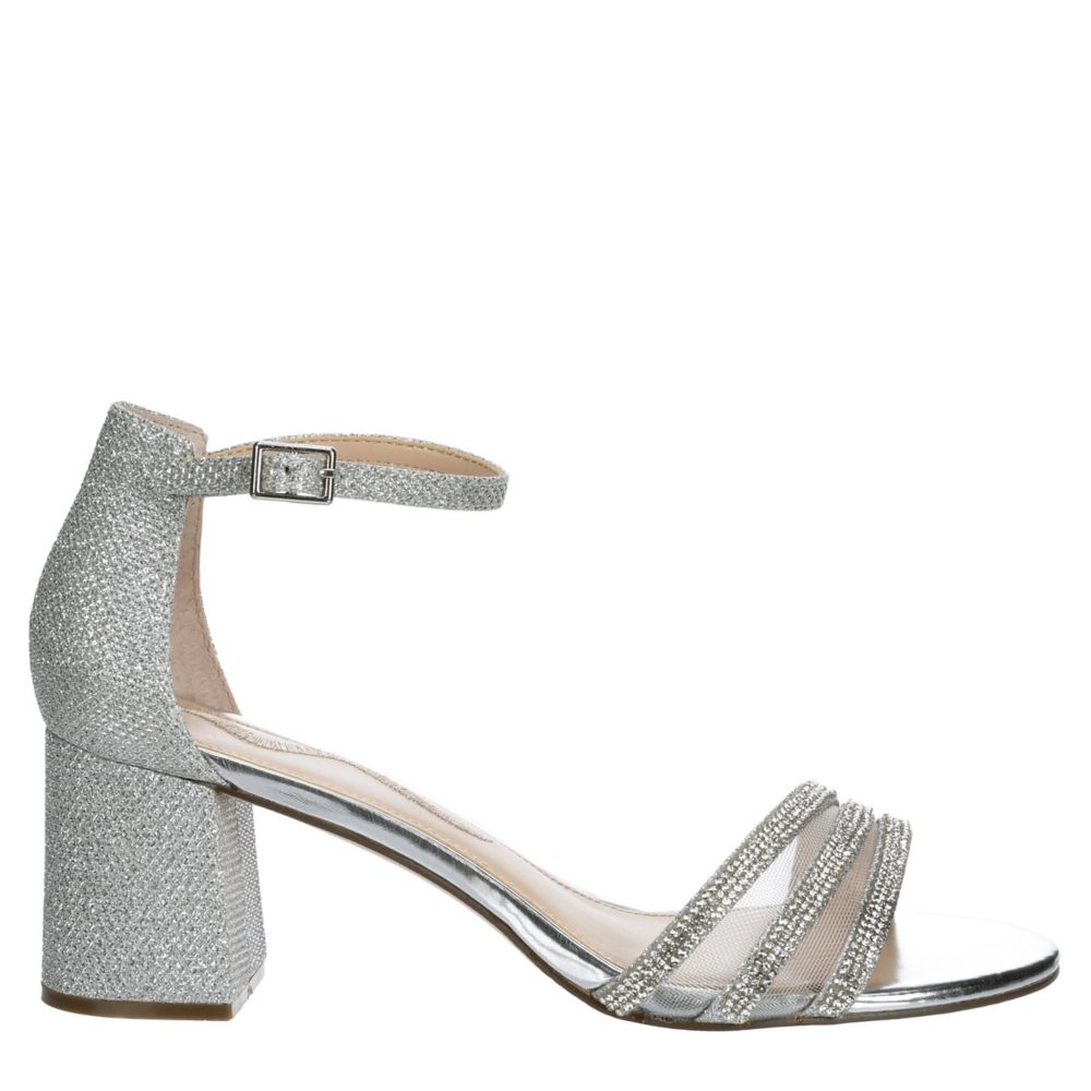 Silver N By Nina Womens Nagida Sandal | Dress Sandals | Rack Room Shoes