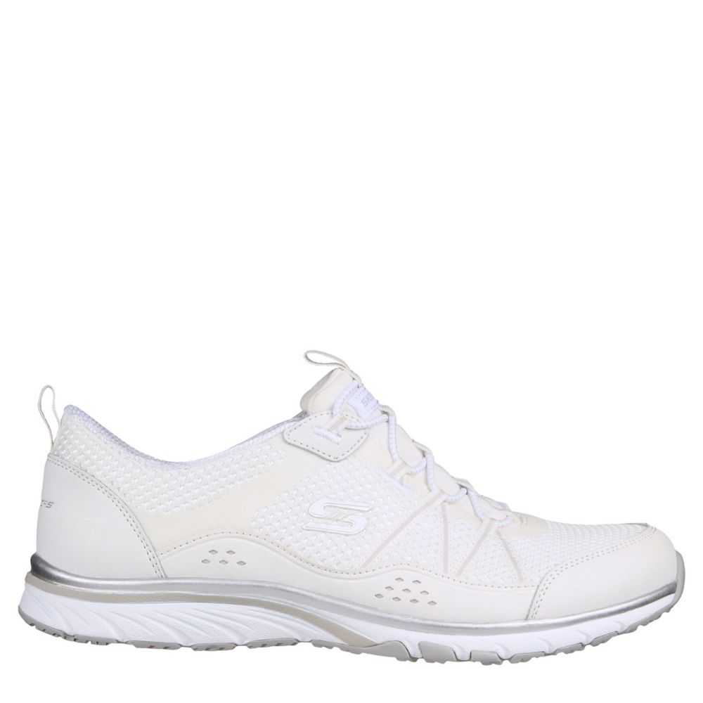 White Skechers Gratis Sport Slip On Sneaker | Womens Rack Room Shoes