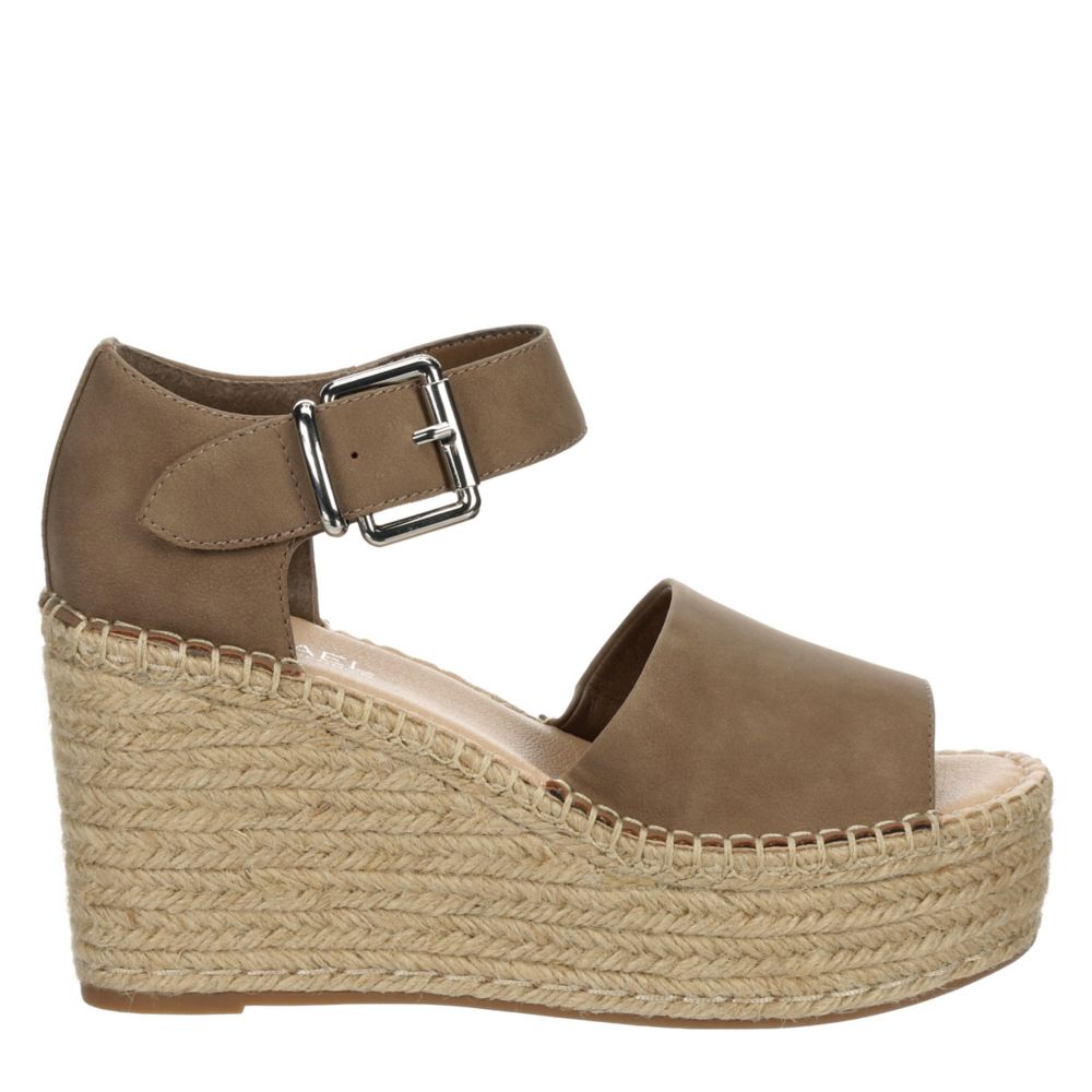 Taupe Michael By Michael Shannon Womens Giulia Wedge Sandal ...