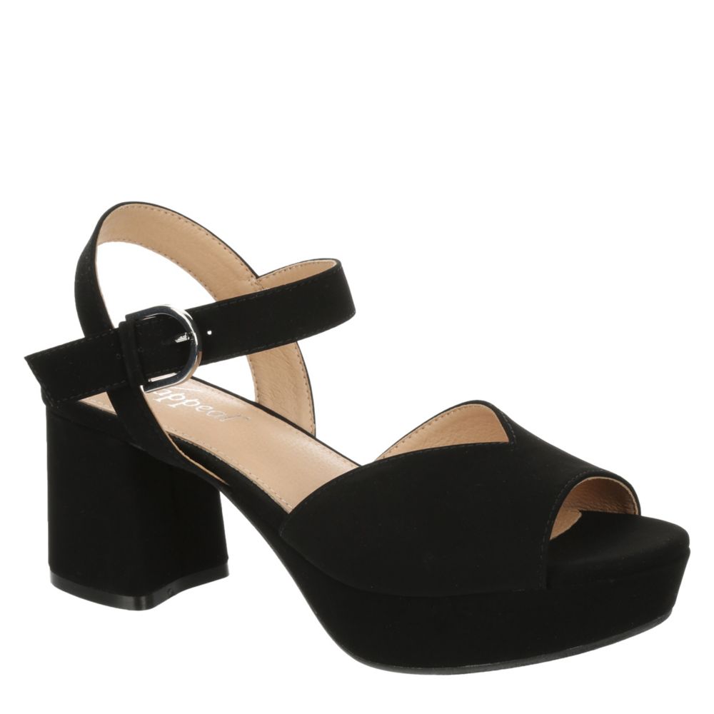 Black Womens Vivi Platform Sandal | Xappeal | Rack Room Shoes