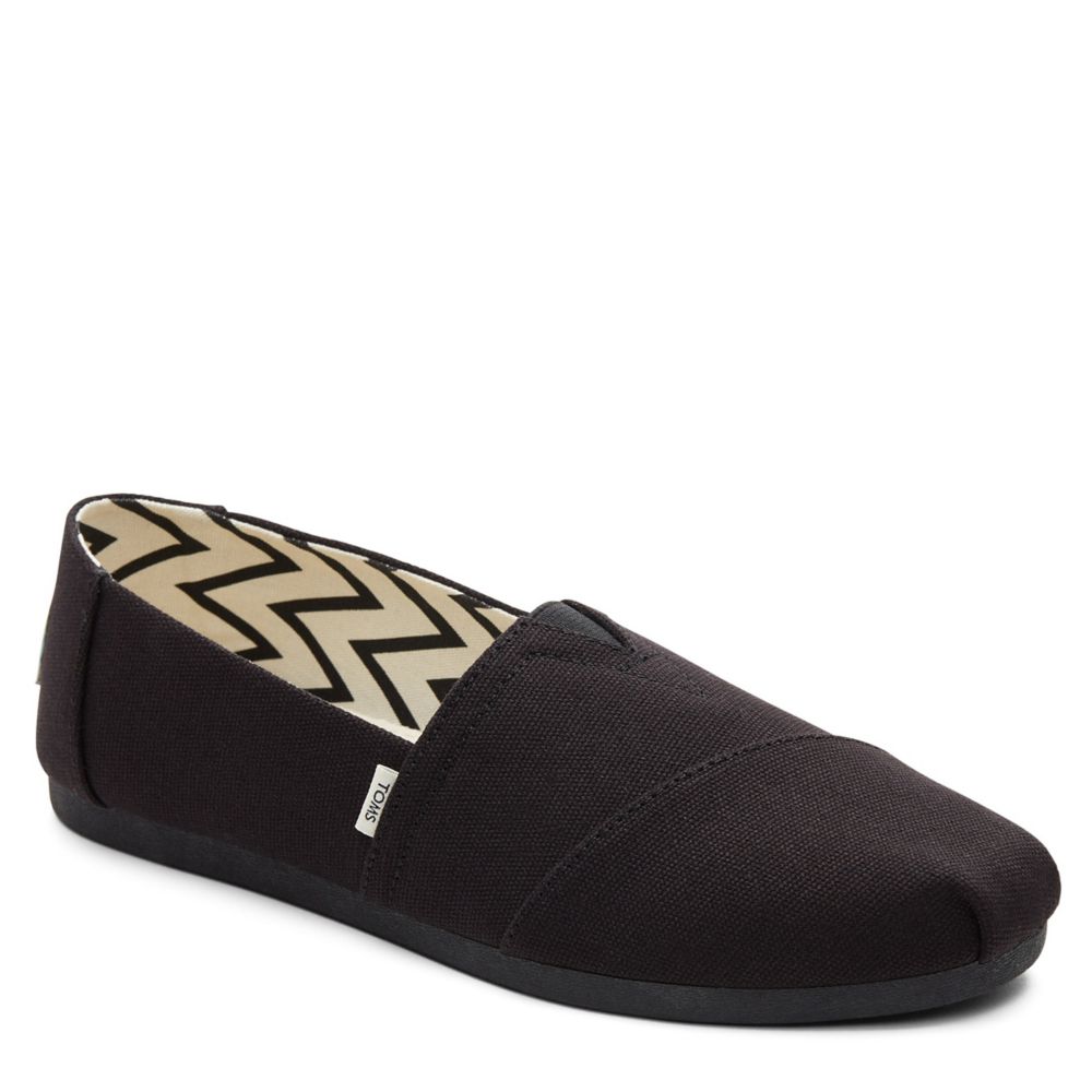 Isoleren Conflict bladzijde Black Toms Womens Classic Alpargata Flat | Sustainable Material | Rack Room  Shoes