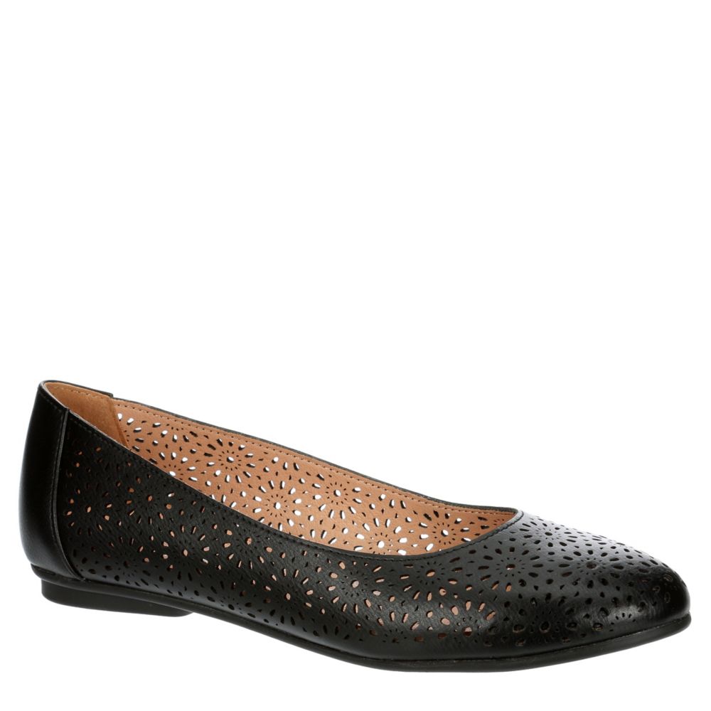 WOMENS BELVA FLAT BLACK