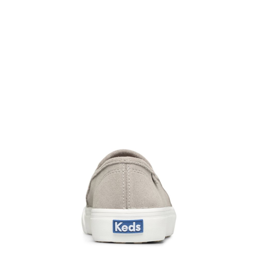 Keds double decker perf best sale suede taupe