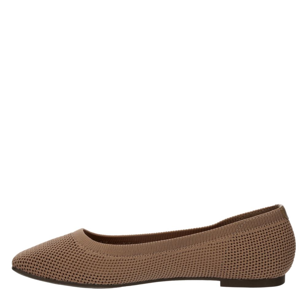 taupe flat dress shoes