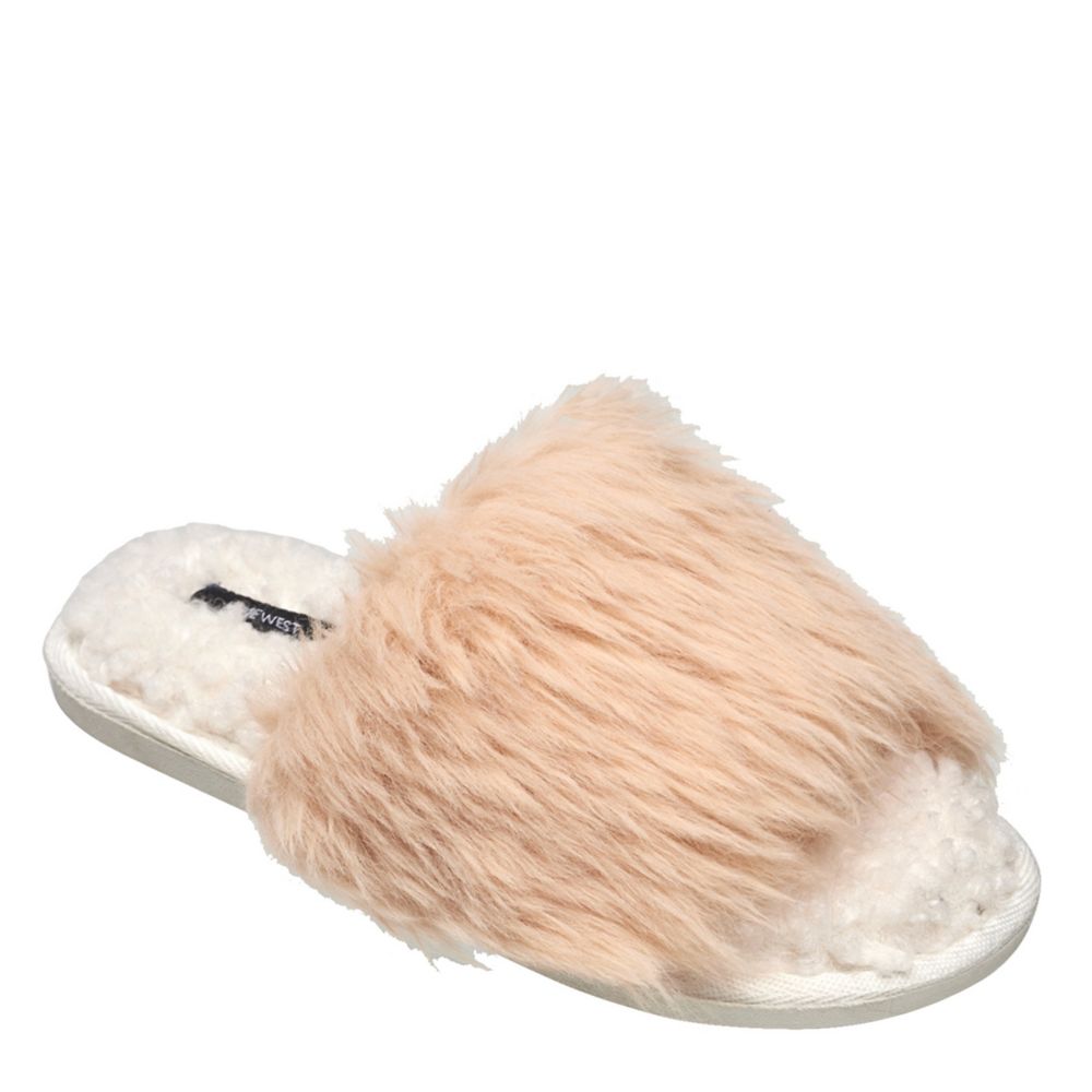 tan fuzzy slides