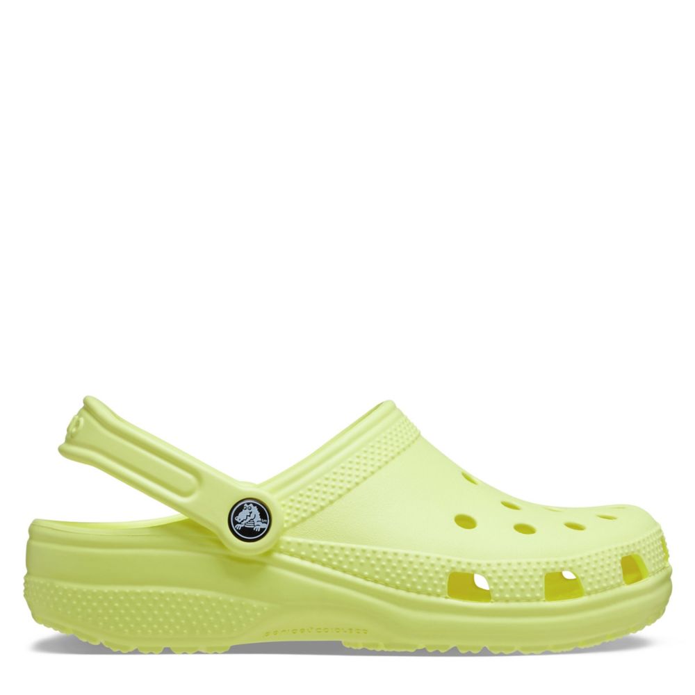 crocs pastel yellow