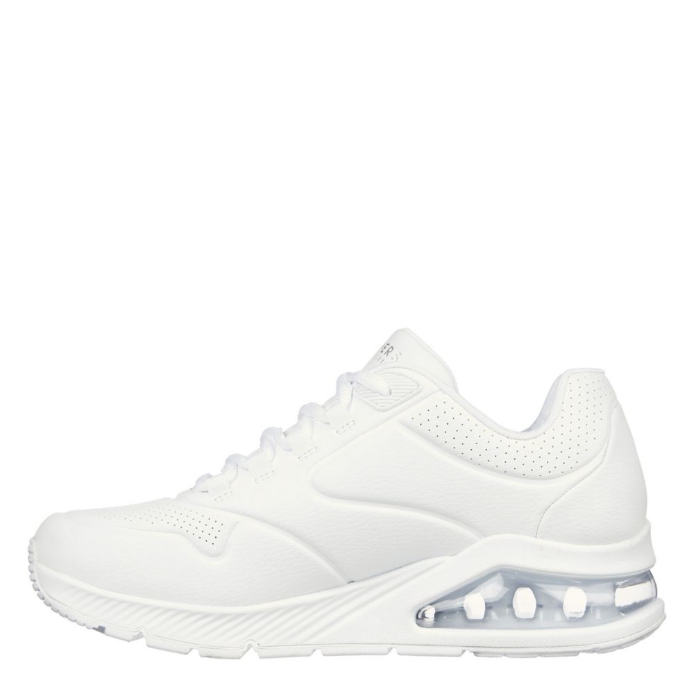 White sketcher clearance trainers