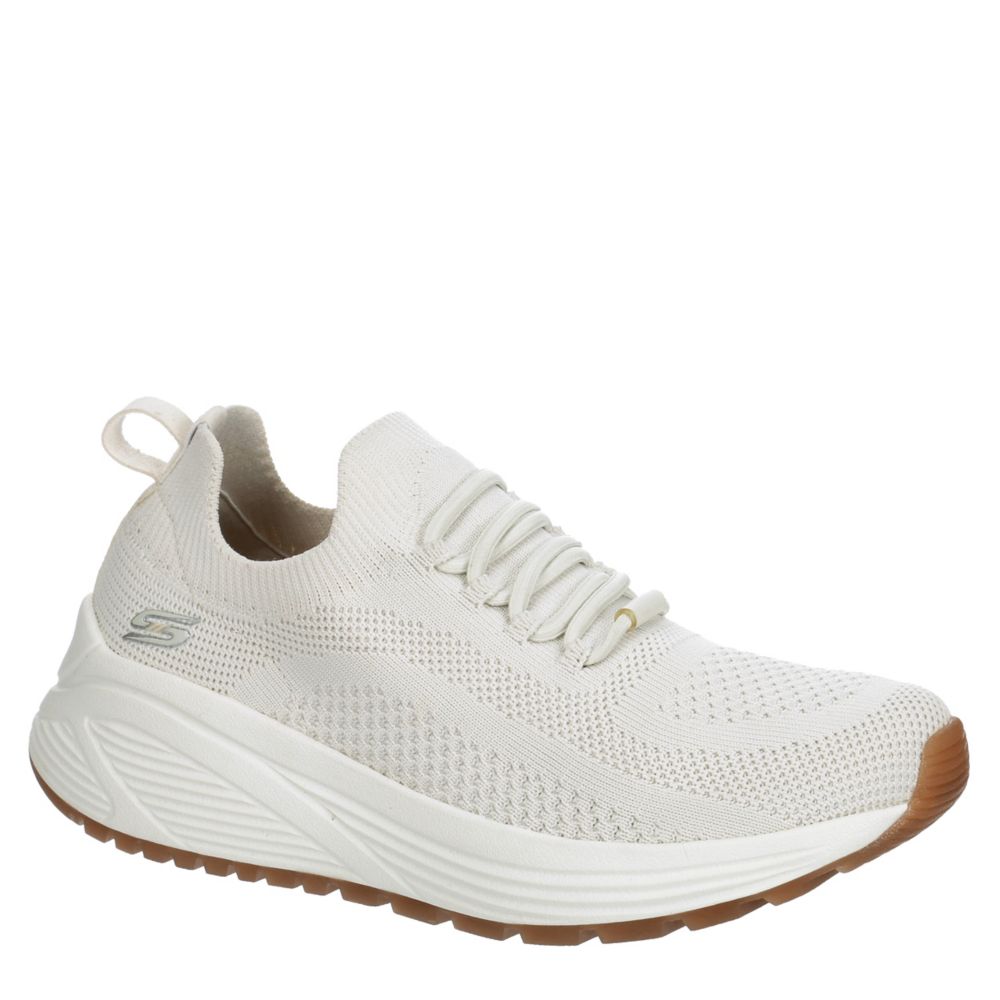 Off White Skechers Womens Sparrow 2.0 Allegiance Crew Sneaker