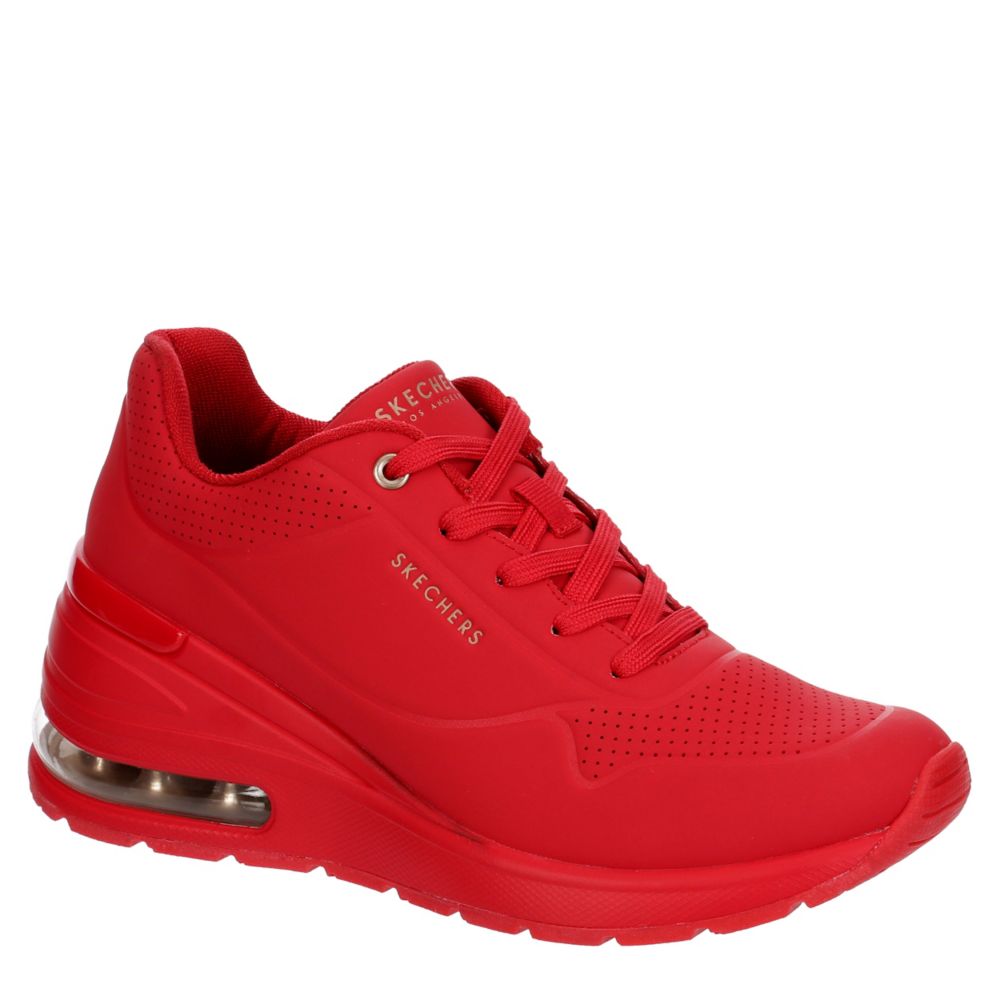 Red Skechers Womens Million Air Elevated Air Sneaker | Womens | Room Shoes