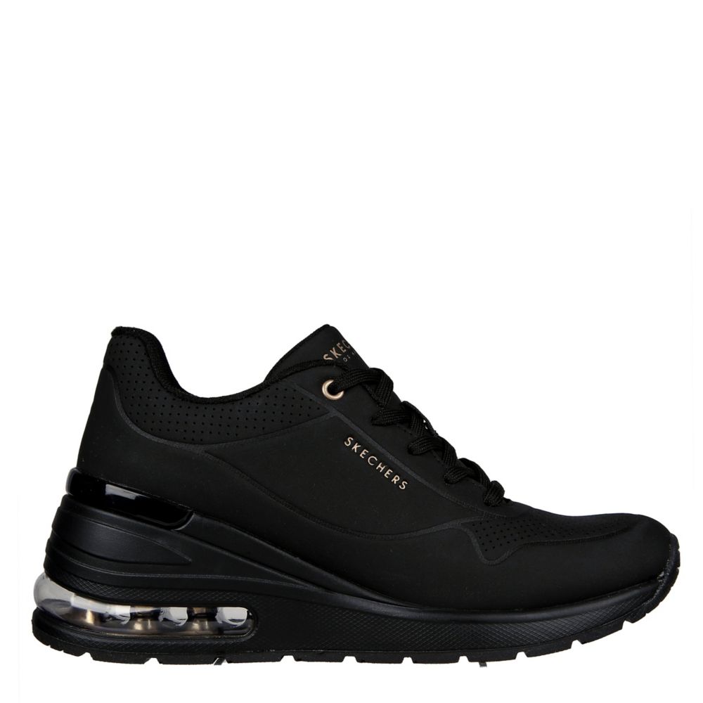 WOMENS MILLION AIR ELEVATED AIR SNEAKER - BLACK