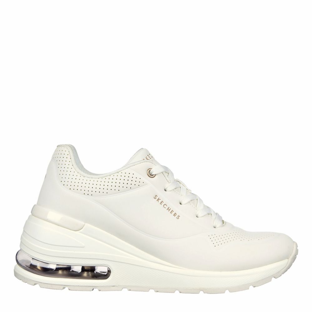 all white athletic sneakers womens