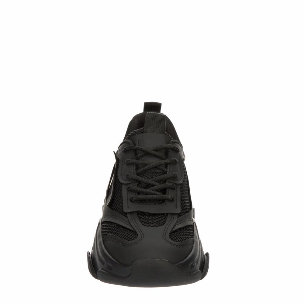 POSSESSION Black Platform Sneaker  Women's Lace Up Sneakers – Steve Madden