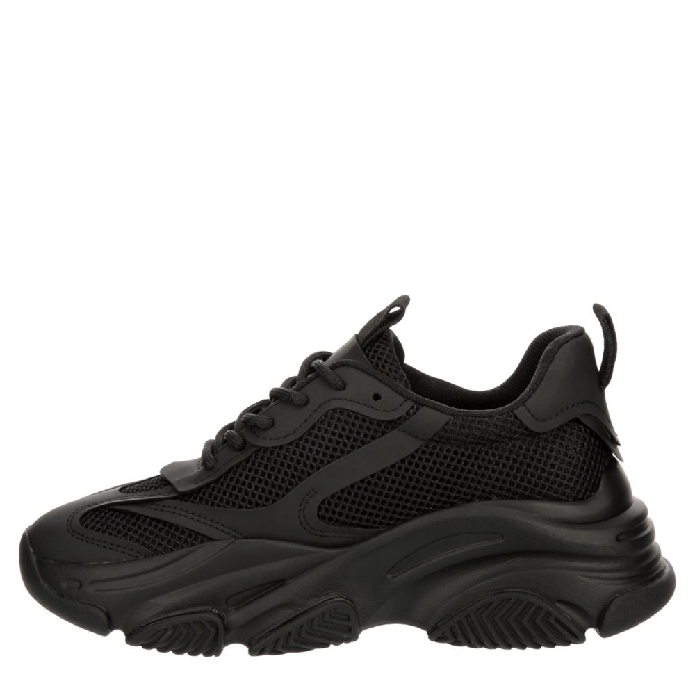 Black Womens Possession Sneaker, Steve Madden