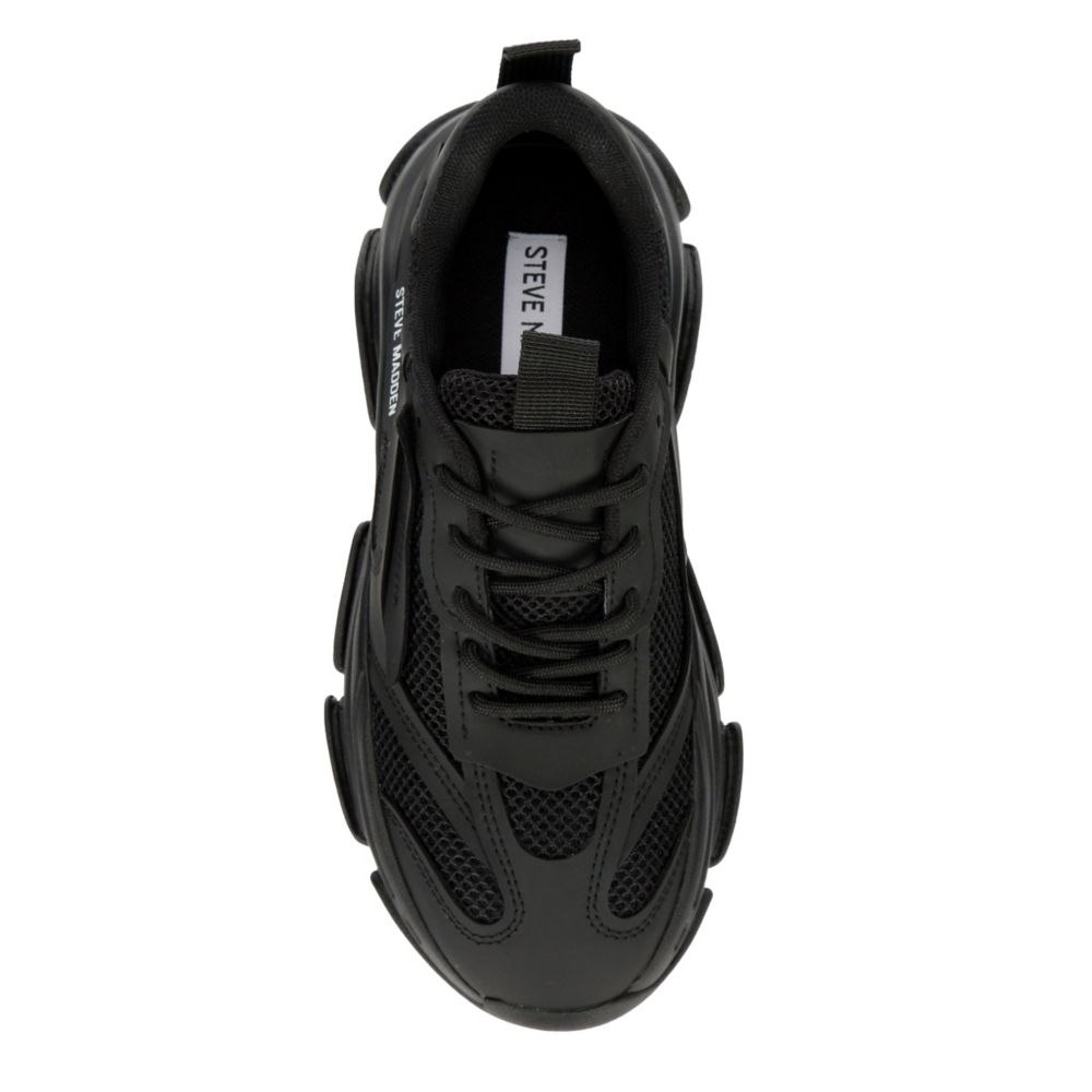 Black Womens Possession Sneaker | Steve Madden | Rack Room Shoes