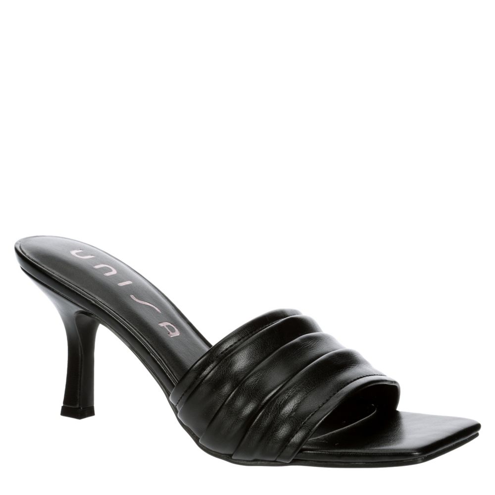 Black Unisa Womens Coltin Slide Sandal | Dress | Rack Room Shoes