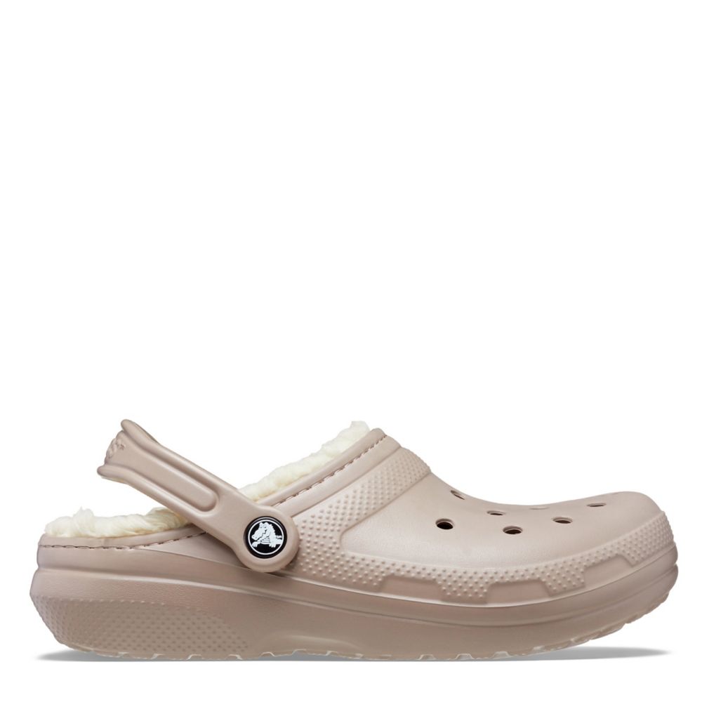 Crocs with fuzzy on sale lining