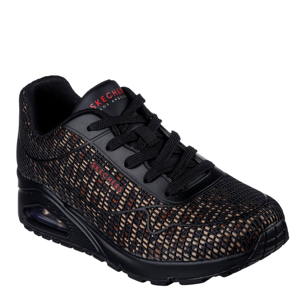 afeitado Mesa final Álgebra Leopard Skechers Womens Uno Sneaker | Animal Print | Rack Room Shoes