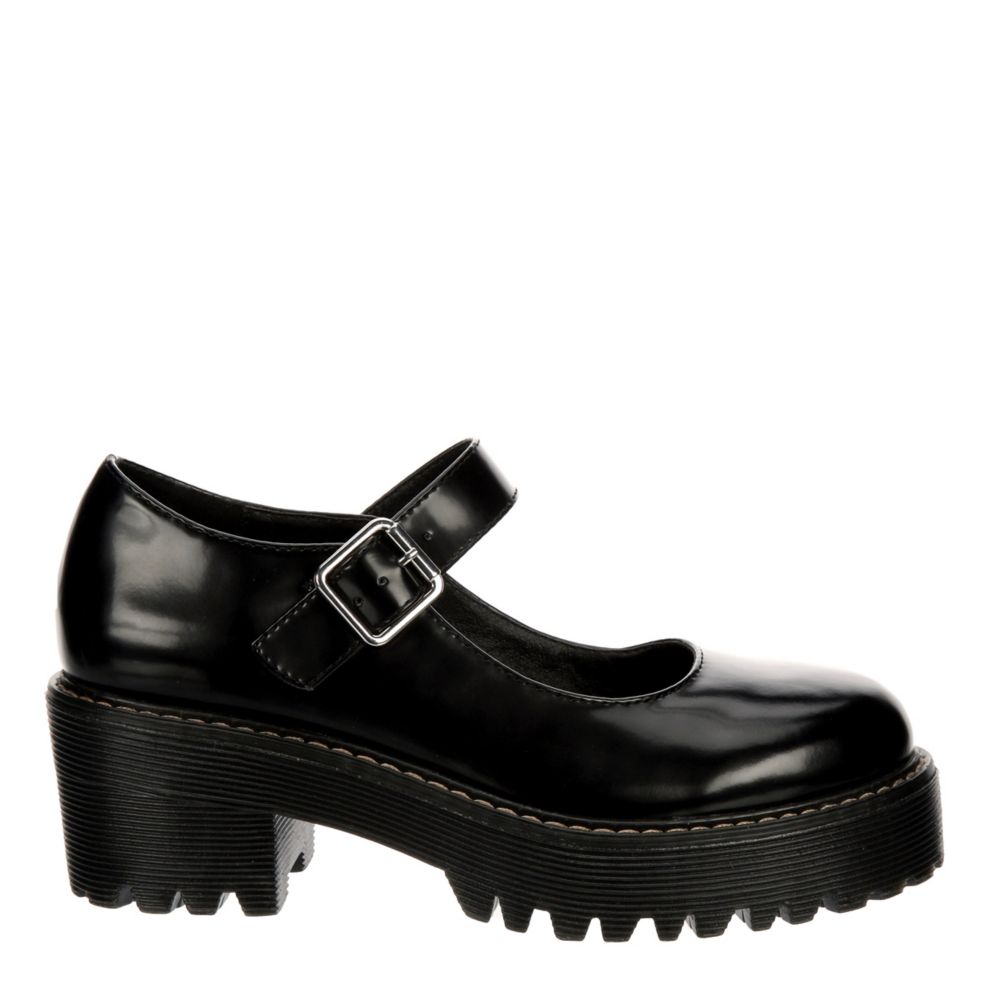 Mary Jane Loafer Black