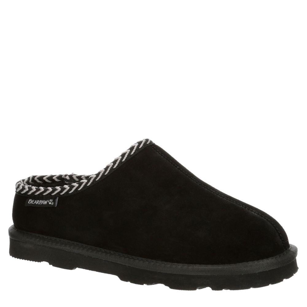 BEARPAW Womens Tabitha Slipper - BLACK