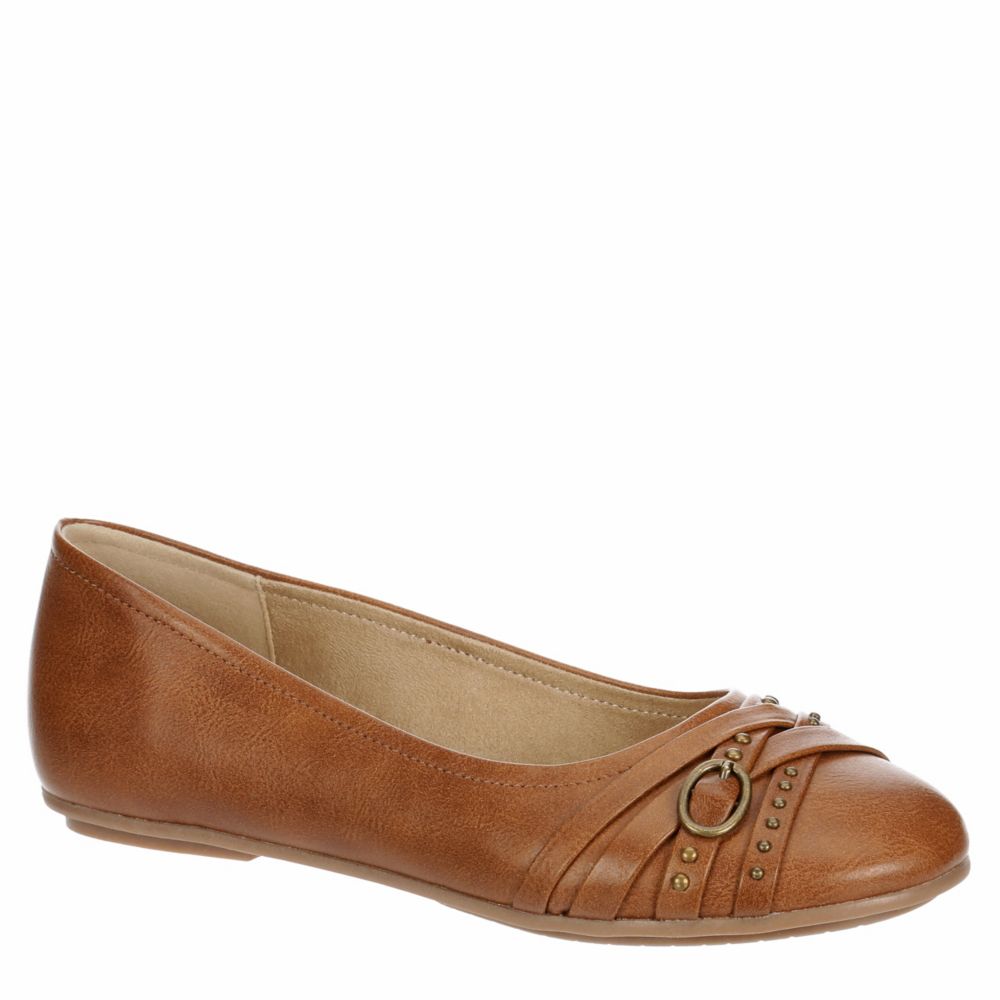 Brown Xappeal Womens Bekah Flat | Flats | Rack Room Shoes