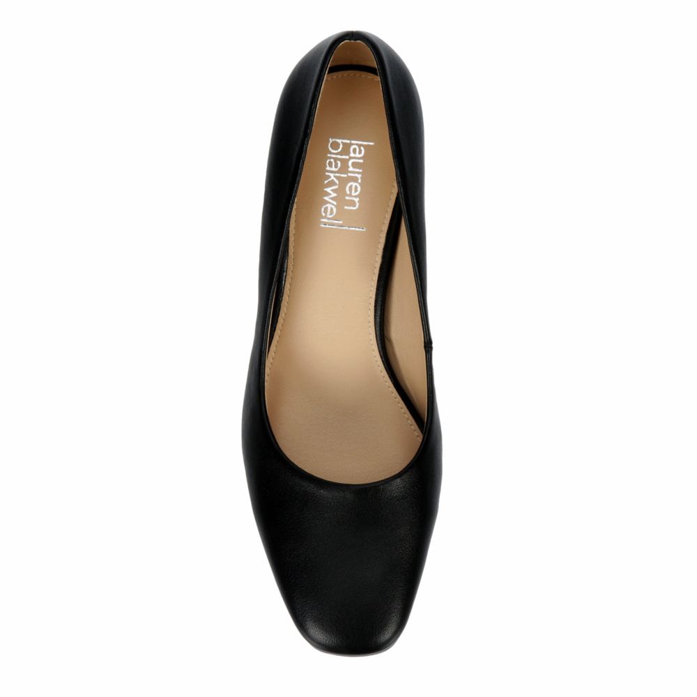 Black Womens Lyra Pump, Lauren Blakwell