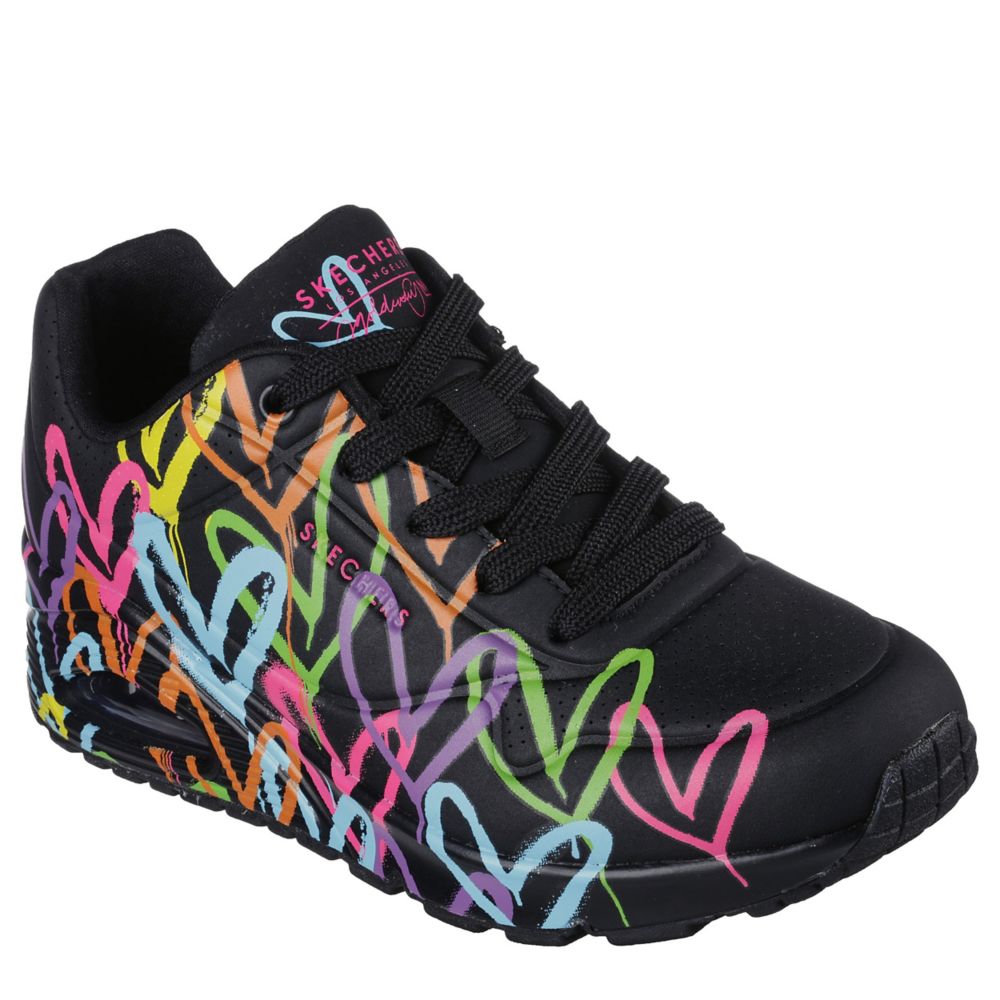 Skechers D'Lites Lace-Up Sneakers - Bold Views 