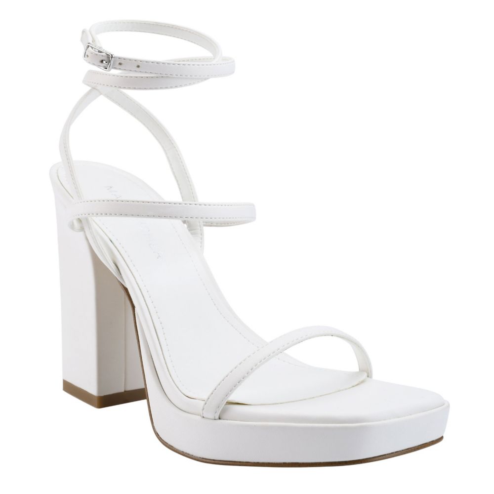 white womens platform sandals