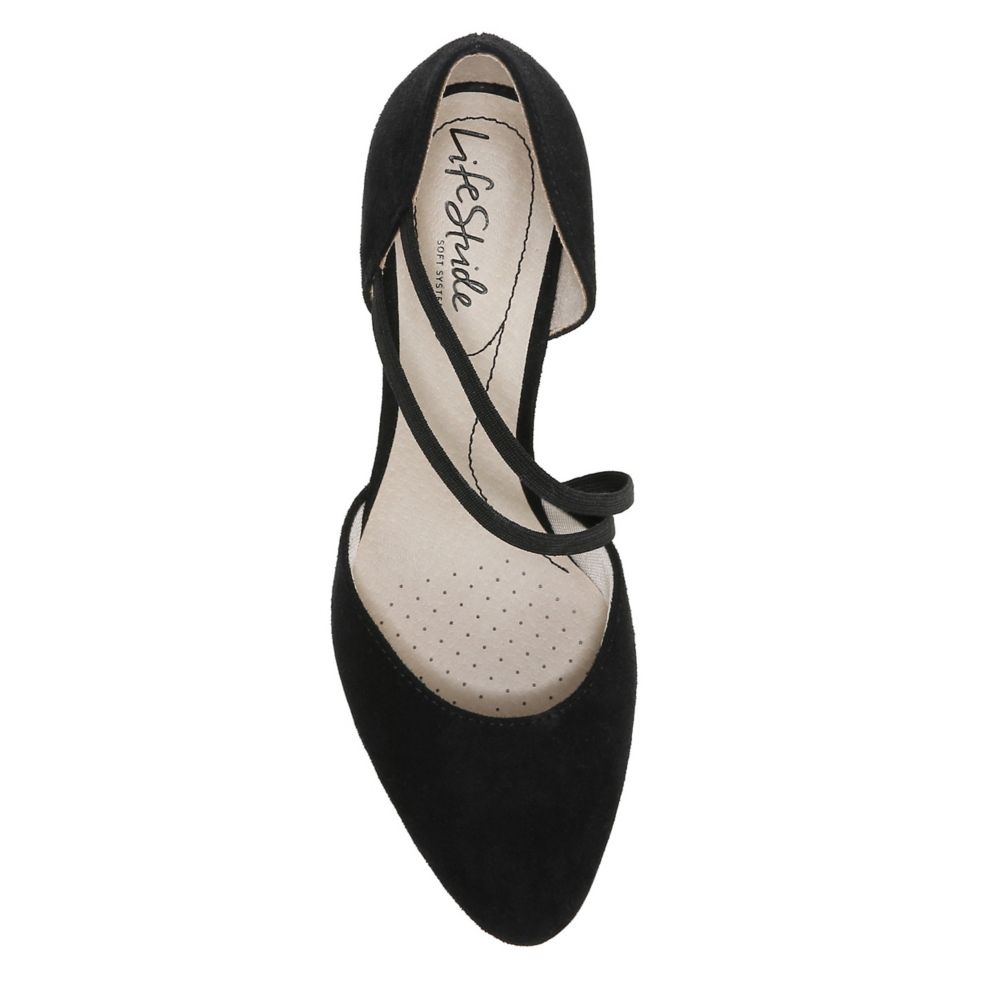 Black Lifestride Womens Grace Pump Pumps & Heels Rack Room Shoes