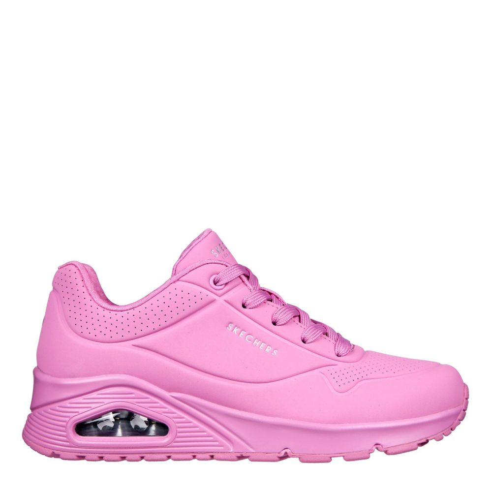 Skechers store neon pink