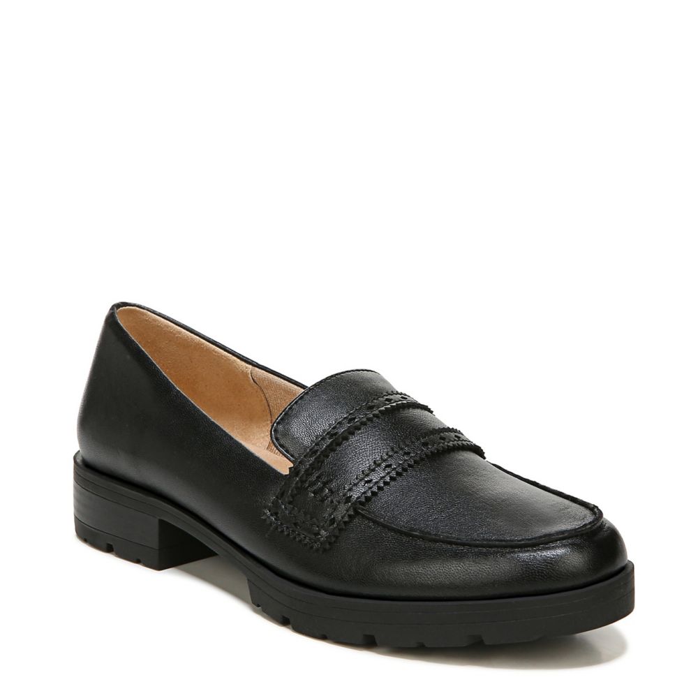 Lifestride cheap loafers black