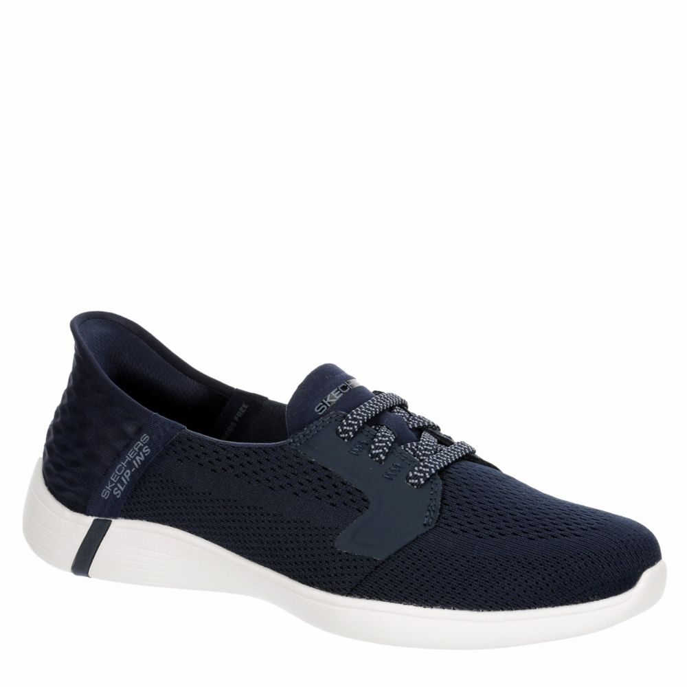 Skechers SLIP-INS - Slip-ons - black/navy/black 