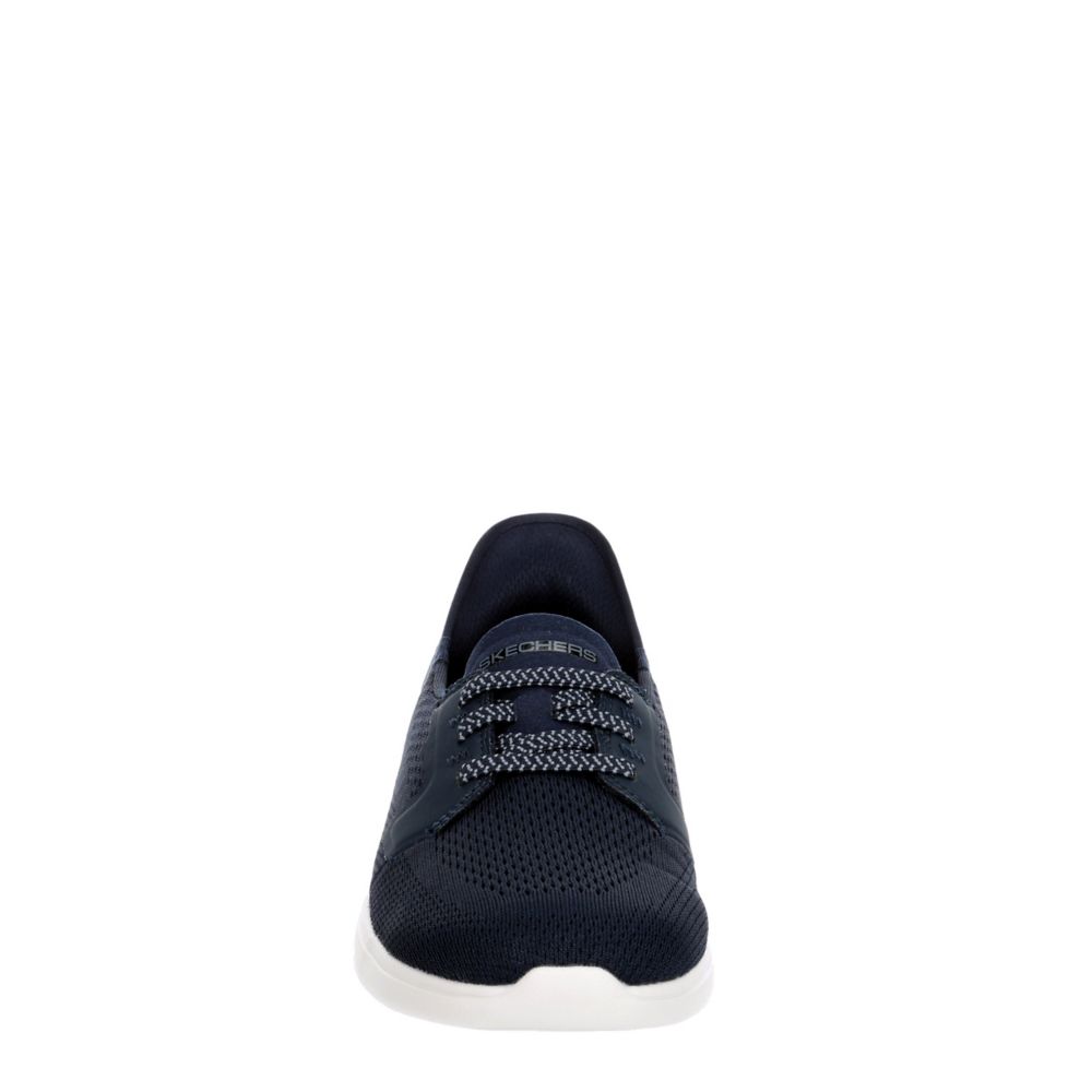 Navy Skechers Womens Slip-ins On-the-go Swift Fearless Sneaker | Womens ...