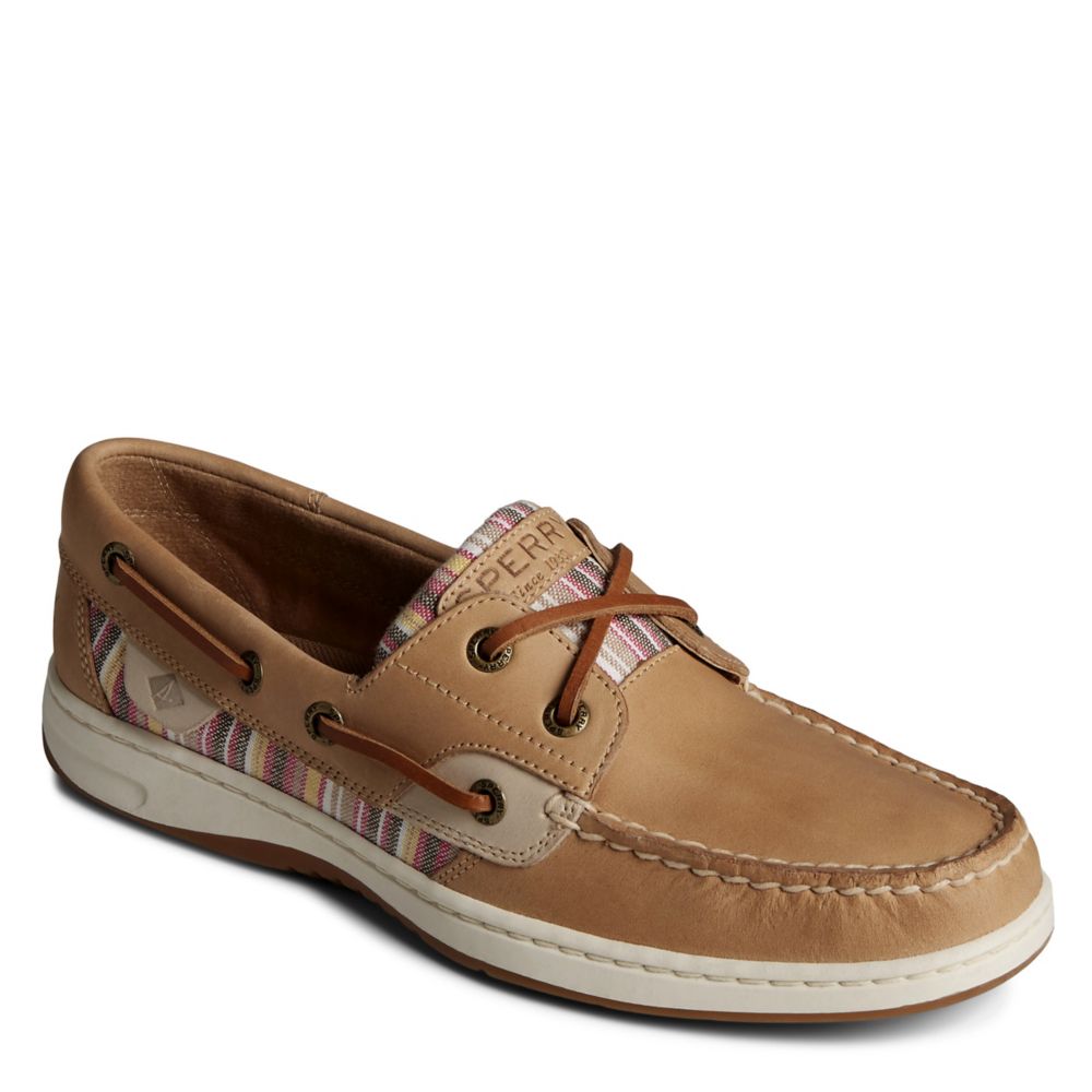 Tan womens sperry store boat shoe