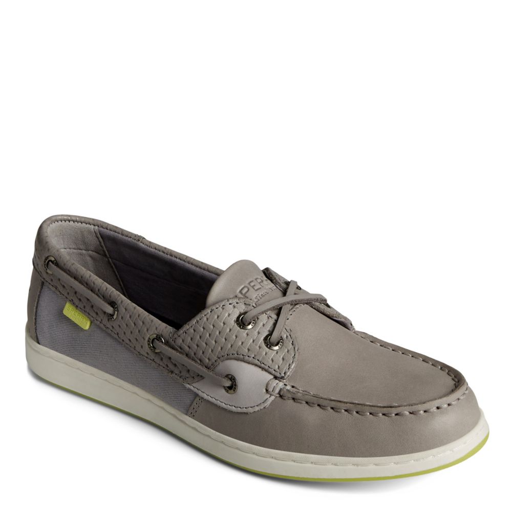 Grey Sperry Womens Coastfish 2-eye Boat Shoe | Boat Shoes | Rack Room Shoes