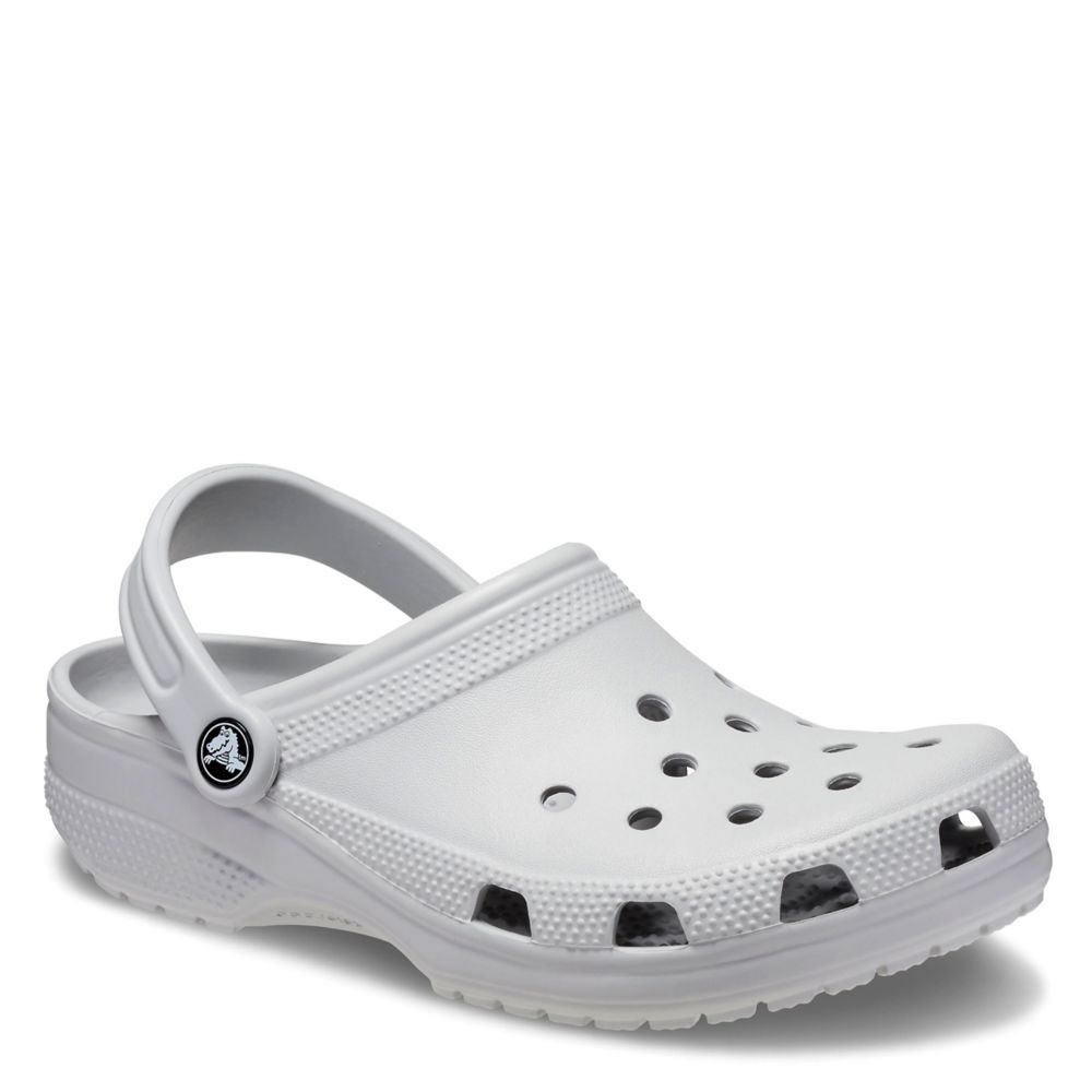 Pale Grey Crocs Unisex Classic Clog | Sandals | Rack Room Shoes